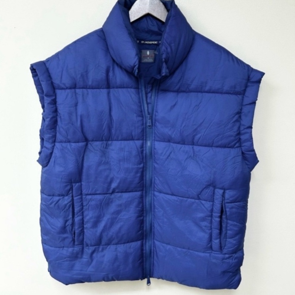 Free People FP Movement In A Bubble oversized puffer vest NEW - Picture 4 of 13
